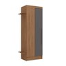 Guarda-roupa Modulado Viena 3 Portas 4 Gavetas 3 Peças Espresso Móveis - 10