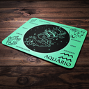 Ver imagem 2 de Mouse Pad Signos - Aquário - Light Green