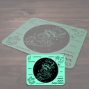 Ver imagem 3 de Mouse Pad Signos - Aquário - Light Green