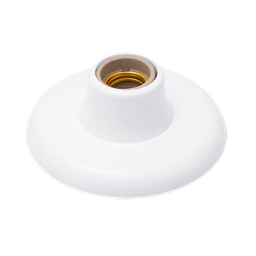 Plafon de Sobrepor com Soquete E27 de Porcelana - 1