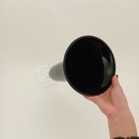 Ver imagem 4 de Vaso Decorativo de Vidro Preto 50x16x16cm Enfeite Sala Mesa Estante Aparador