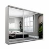 Guarda Roupa Casal com Espelho 3 Portas 100% Mdf Bp Altdorf - 3