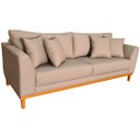 Ver imagem 2 de Sofá Impermeável Pierri 200cm Base Madeira - Fendi