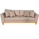 Ver imagem 1 de Sofá Impermeável Pierri 200cm Base Madeira - Fendi