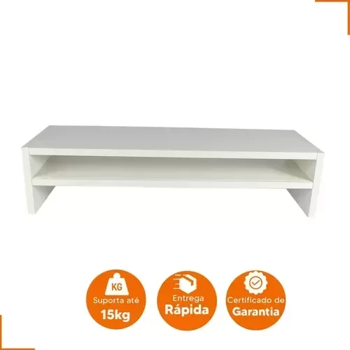 Suporte Notebook e Monitor Apoio Mesa Escritorio 63cm - 4