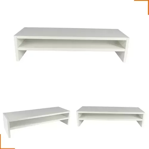 Ver imagem 1 de Suporte Notebook e Monitor Apoio Mesa Escritorio 63cm