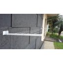 Ver imagem 4 de Varal De Parede Articulado Aluminio 30 Kg Branco - Vulcano
