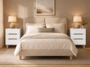 Ver imagem 5 de Conjunto com 2 Mesas de Cabeceira MDF Logan Yescasa Branco