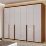 Guarda-roupa 6 Portas 6 Gavetas 100% Mdf Imperatore - 2