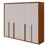 Guarda-roupa 6 Portas 6 Gavetas 100% Mdf Imperatore - 13
