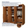 Guarda Roupa Áries 6 Portas 5 Gavetas - 10