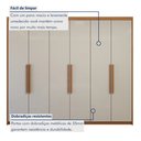 Ver mais imagens de Guarda Roupa Áries 6 Portas 5 Gavetas