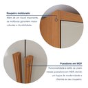 Ver imagem 7 de Guarda Roupa Áries 6 Portas 5 Gavetas