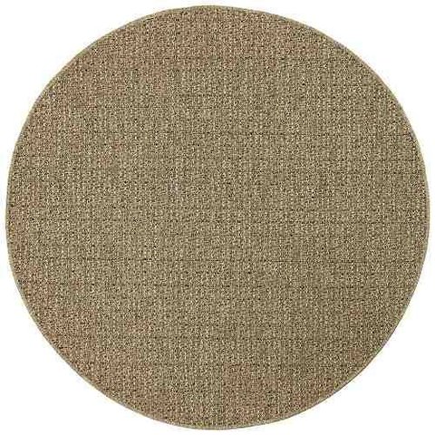 Tapete São Carlos Sisal Sintético Redondo New Boucle Sergipe 1,90