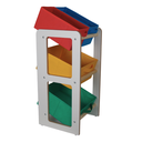 Ver imagem 4 de Organizador de Brinquedo Estante Infantil Colorido
