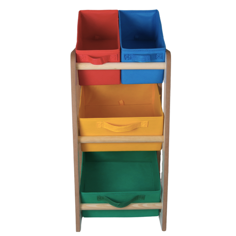 Organizador de Brinquedo Estante Infantil Colorido