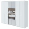 Guarda-roupa 6 Portas 6 Gavetas 100% Mdf Imperatore com Espelho - 13