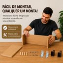 Ver imagem 7 de Kit Nicho e Prateleira 120cm Sala Quarto Decoração Parede