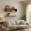 Ver imagem 5 de Kit Nicho e Prateleira 120cm Sala Quarto Decoração Parede
