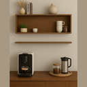 Ver imagem 5 de Kit Nicho e Prateleira 120cm Sala Quarto Decoração Estante