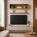 Ver imagem 3 de Kit Nicho e Prateleira 120cm Sala Quarto Decoração Parede