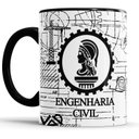 Ver imagem 1 de Caneca Profissão Engenharia Civil com Alça e Interior Preto