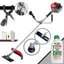 Ver imagem 1 de Roçadeira Lateral Anmax Cg520p-tb À Gasolina 2t 52cc 2,2hp 10.000rpm + Óleo Stihl 2t