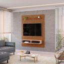 Ver imagem 2 de Painel Ripado Tv até 55 Polegadas 1,35m Dj Aston Freijo / Off White Dj Móveis