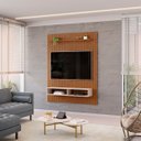 Ver imagem 2 de Painel Ripado Tv até 55 Polegadas 1,35m Dj Aston Freijo / Off White Dj Móveis