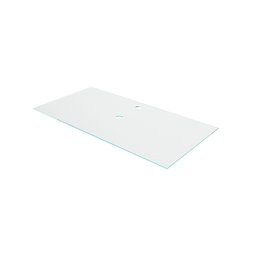 Gabinete Banheiro Ripado Dolphin 80cm (gabinete+cuba+espelheira+tampo Vidro) Madeirado Inteiro - 6
