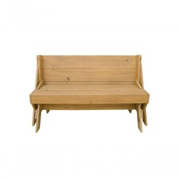 Banco que Vira Mesa 1,5 Metros para 06 Pessoas Verniz Imbuia - 3 Banco que Vira Mesa 1,5 Metros para 06 Pessoas Verniz Imbuia - 3