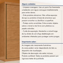 Guarda-roupa Casal 2 Portas 6 Gavetas 100% Mdf Toronto - 17
