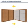 Guarda-roupa Casal 2 Portas 6 Gavetas 100% Mdf Toronto - 15