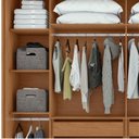 Ver imagem 6 de Guarda-roupa Casal 2 Portas 6 Gavetas 100% Mdf Toronto com Espelho