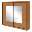 Ver imagem 3 de Guarda-roupa Casal 2 Portas 6 Gavetas 100% Mdf Toronto com Espelho