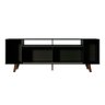 Rack para Tv até 65 Polegadas Madesa Cancun com Pés - Preto/rustic/preto - 10