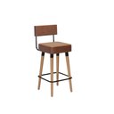 Ver imagem 2 de Kit com 3 Banqueta Barcelona - Couríssimo Café