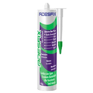 Cola Sacada Cartucho 420gr - Adesfix Cor:Branco
