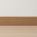Ver imagem 6 de Rodapé 7cm Poliestireno Alto Relevo Carvalho Liso Amadeirado - 2 Metros
