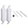 Jogo Refil Filtro Purificador Hoken Hk1000 + 2m Mangueira BBI MAX PRE + MAX CARBON + 2XMFB4/6 - 1