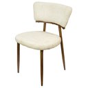 Ver imagem 1 de Cadeira Turia Base Escura - Off White