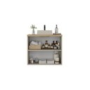 Ver imagem 4 de Gabinete Nature 75cm Estilare Gab4011 Nude-carvalho