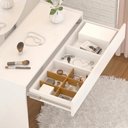 Ver imagem 4 de Penteadeira Espelho Camarim 90 cm Wish Branco Bechara