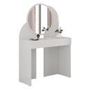 Ver imagem 1 de Penteadeira Espelho Camarim 90 cm Wish Branco Bechara
