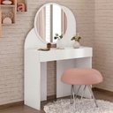 Ver imagem 2 de Penteadeira Espelho Camarim 90 cm Wish Branco Bechara