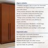 Guarda-roupa 6 Portas 4 Gavetas Bertha com Pés - 14