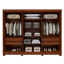 Ver imagem 4 de Guarda-roupa 6 Portas 4 Gavetas Bertha com Pés