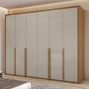 Ver imagem 2 de Guarda-roupa 6 Portas 6 Gavetas 100% Mdf Imperatore