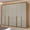 Guarda-roupa 6 Portas 6 Gavetas 100% Mdf Imperatore - 2