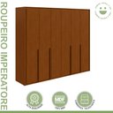Ver imagem 3 de Guarda-roupa 6 Portas 6 Gavetas 100% Mdf Imperatore